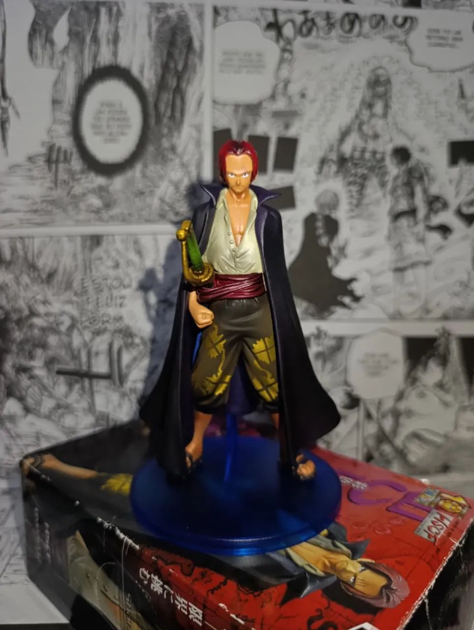 OPORTUNIDADE | Action Figure Shanks HSCF Bandai Completo - Foto 3