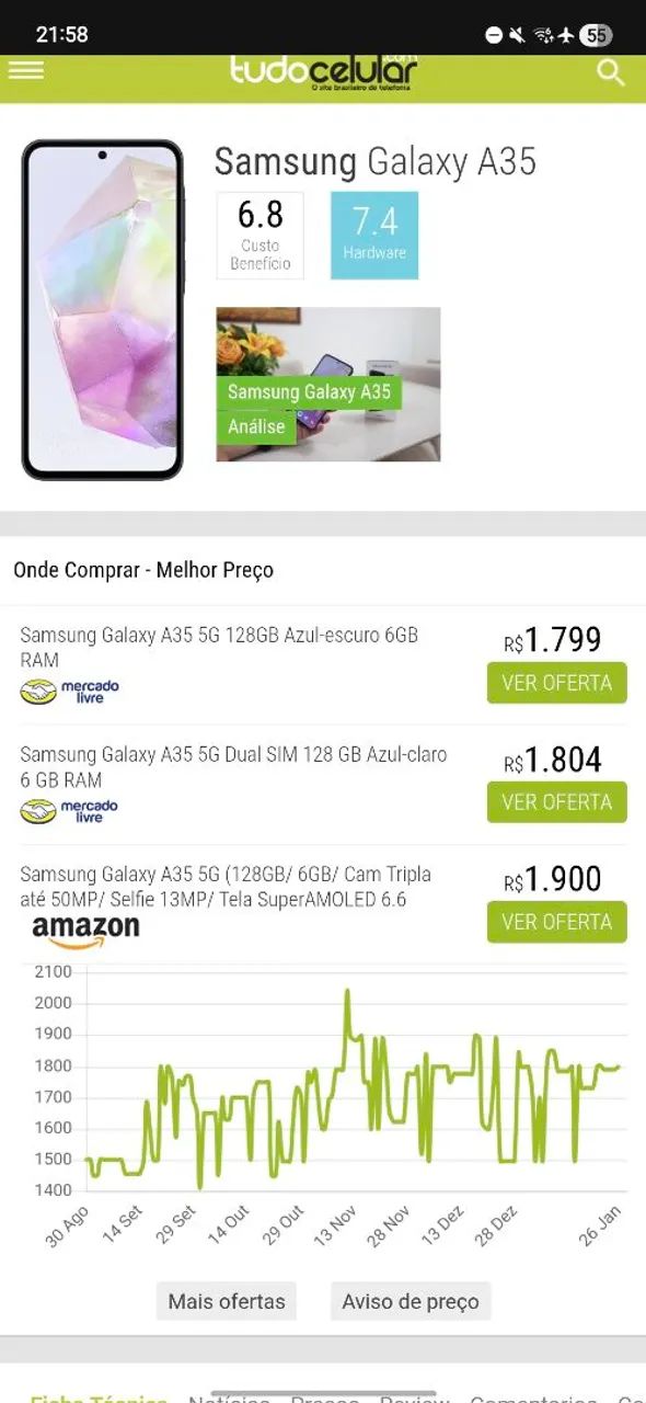 SAMSUNG A35 5G - Foto 3