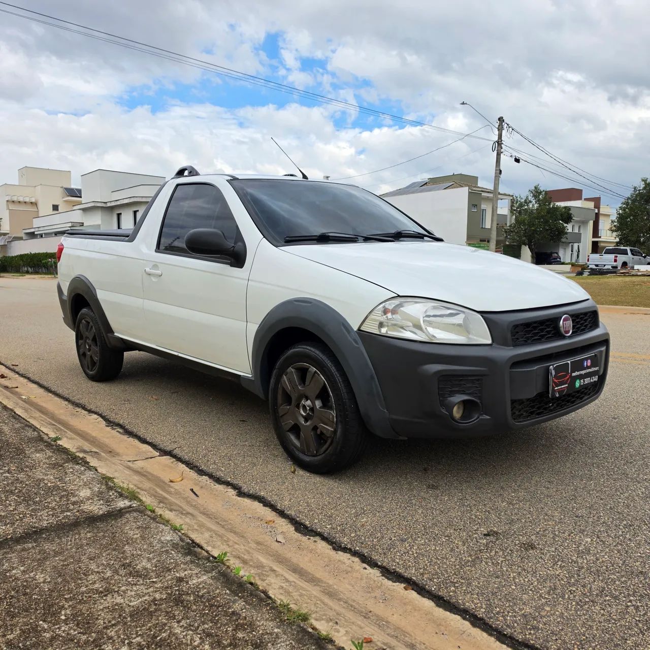 Fiat Strada Working Hard 1.4 Fire Flex 8V CS 2017 - Foto 2