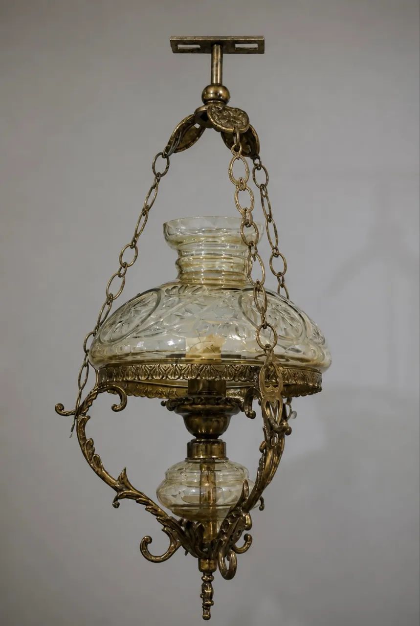Romântico Lustre de Bronze - Foto 4