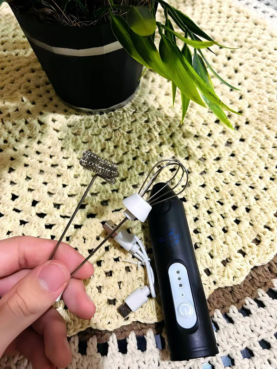 Mini Mixer Elétrico NOVO completo 
