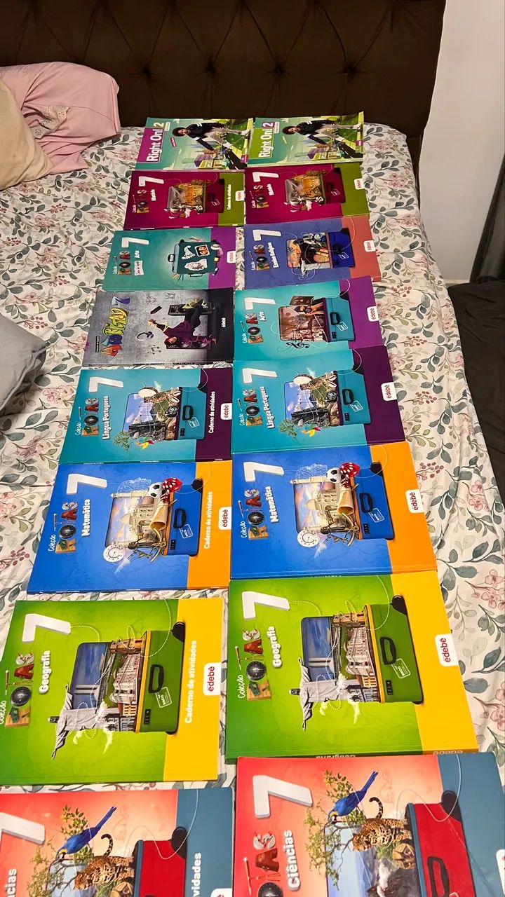 Kit Livros 7º Ano Completo - Coleção Rotas (Edebê)