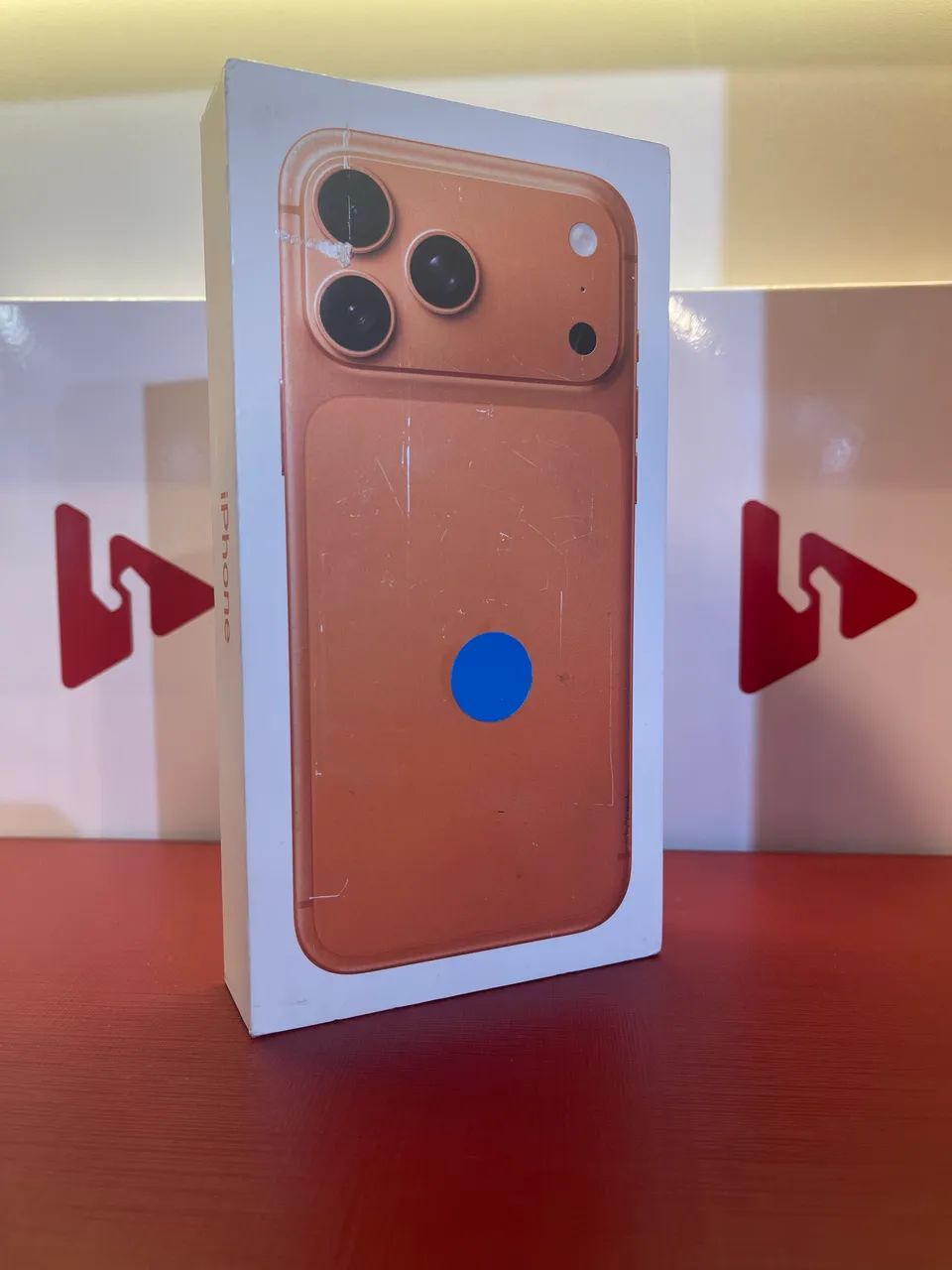 Novo lacrado iphone 17 pro  max 512giga laranja 