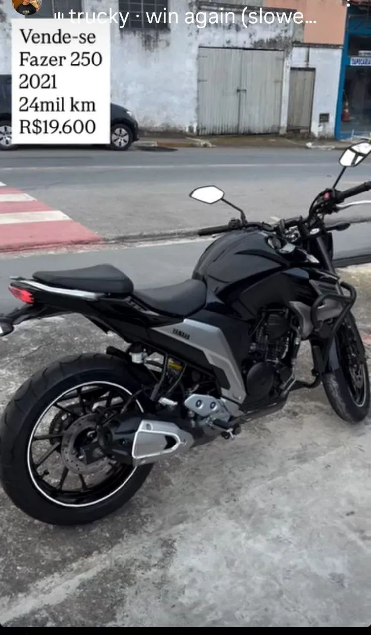 Fazer 250 (moto muito nova)