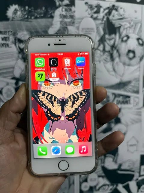 Iphone 8 64 gb branco sem nenhum risco 