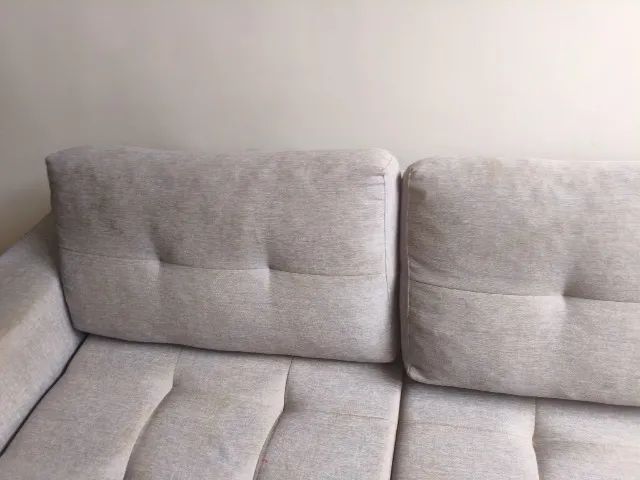 Sofá de linho cinza  - Foto 2