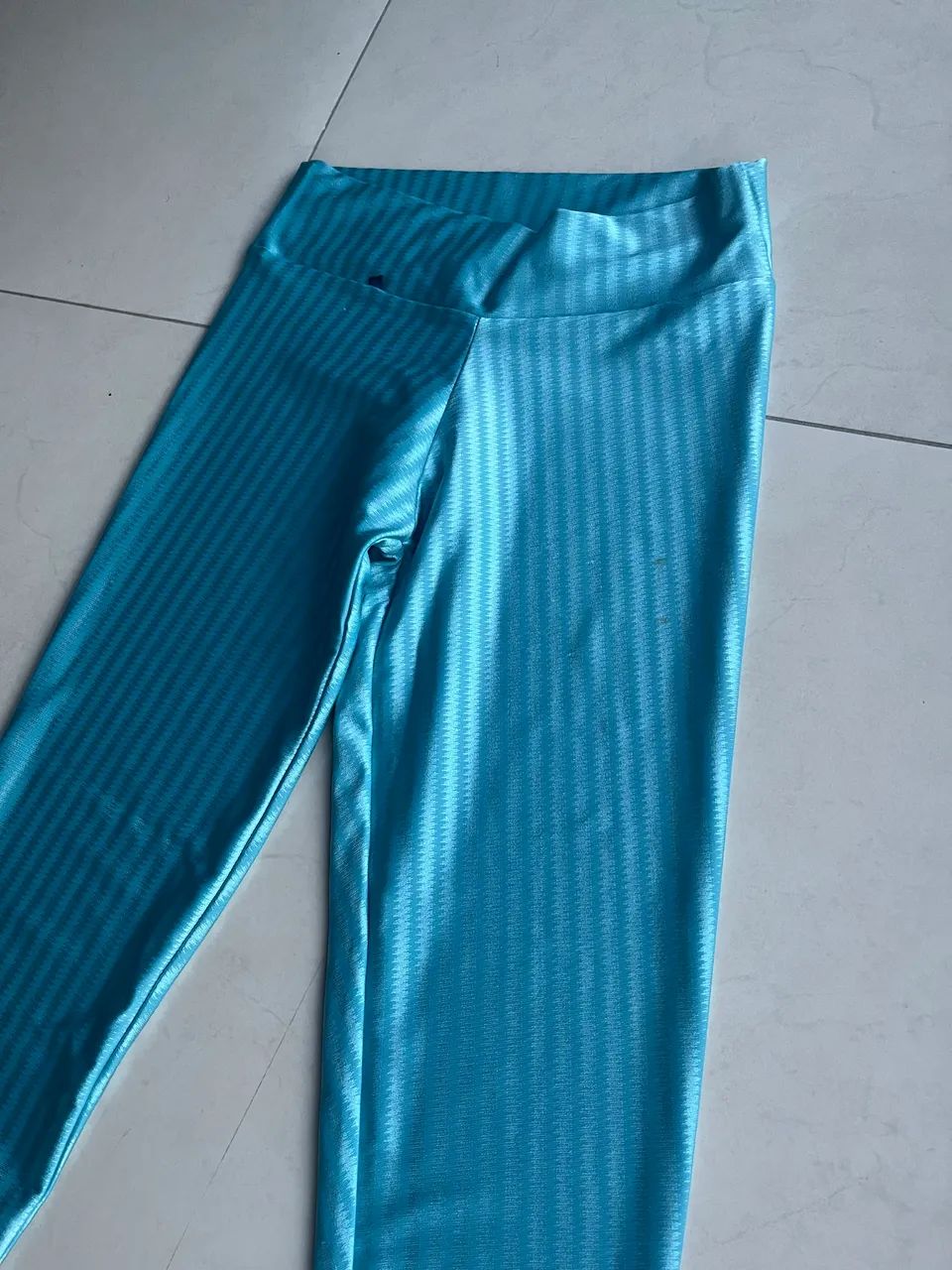 Calça legging de academia 3d NOVA verde água - Foto 2