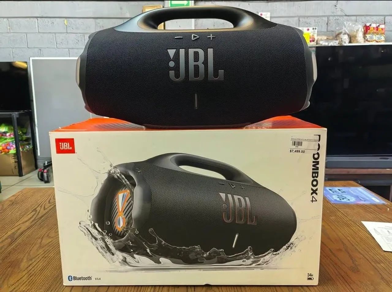 Caixa Som JBL bombox4 Nova Zera