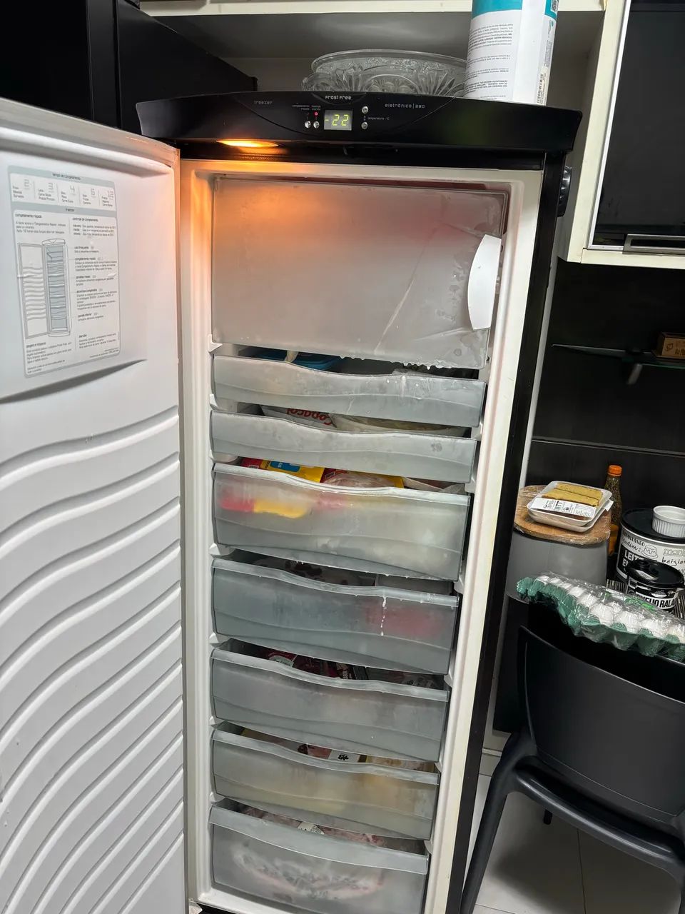 Vendo freezer Brastemp 280 litros