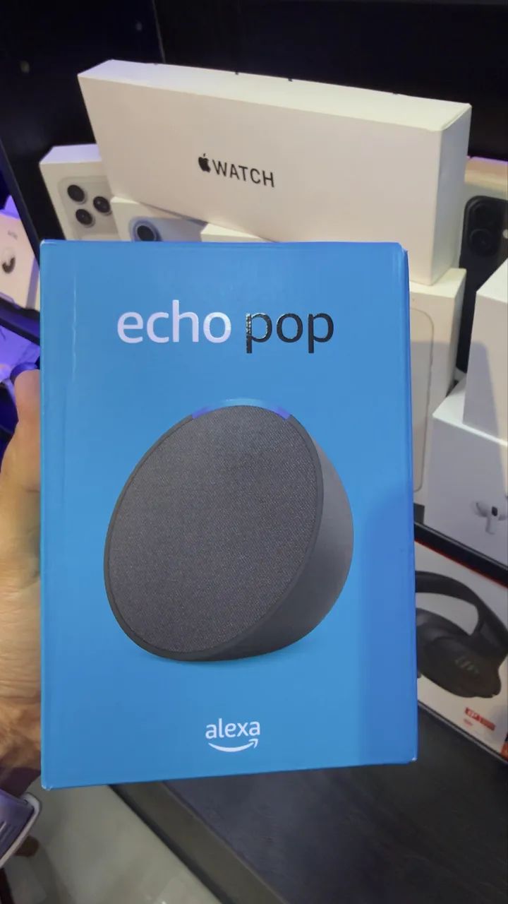 Alexa Echo pop, nova lacrada com garantia 