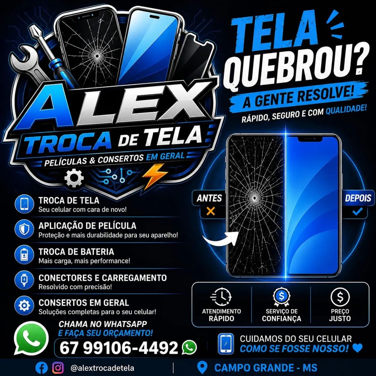Concerto de celular 