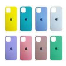 Capa Protetora iPhone 12 mini / 13 mini Capinha Emborrachada Colorida