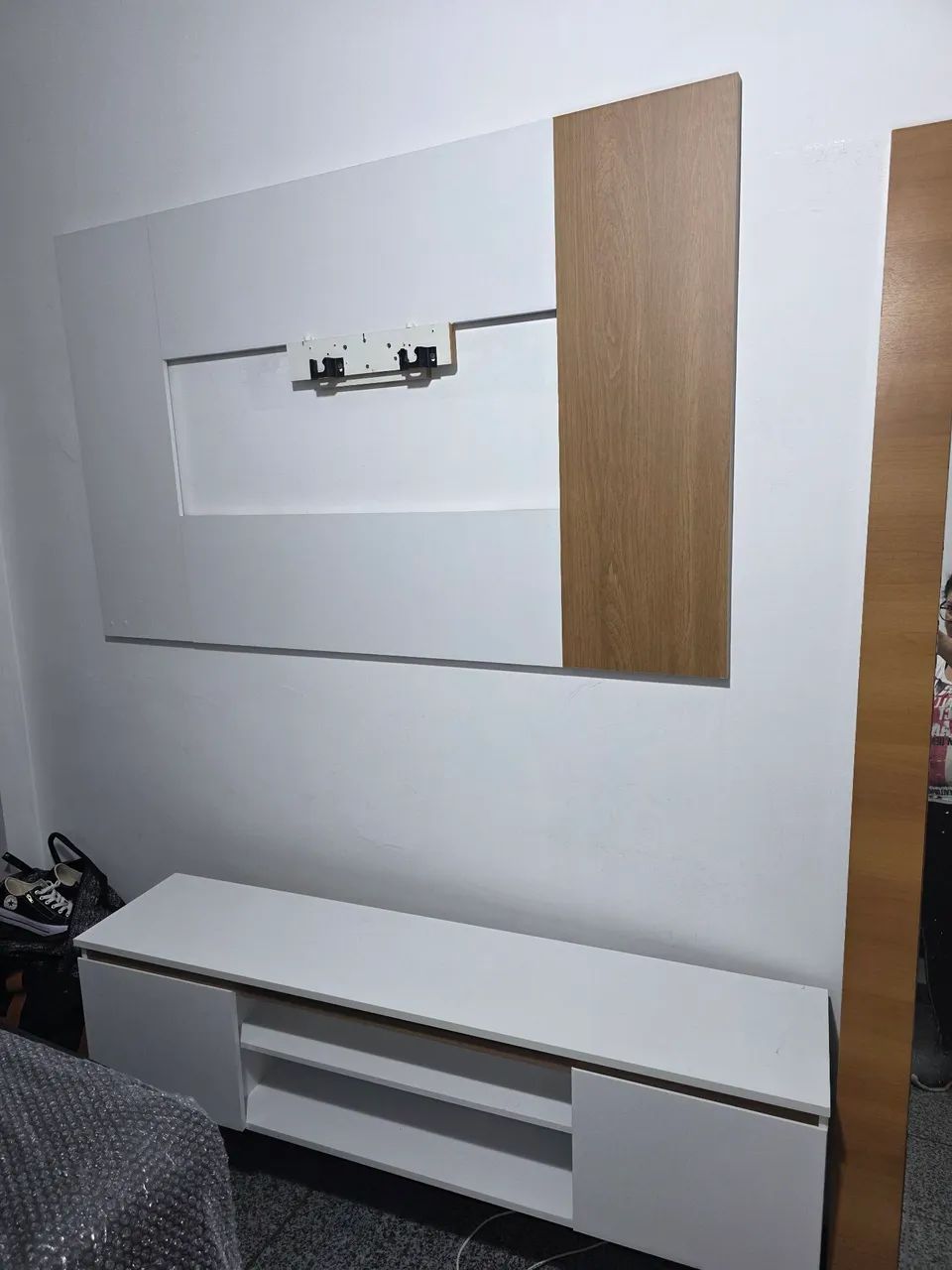 Rack com painel 