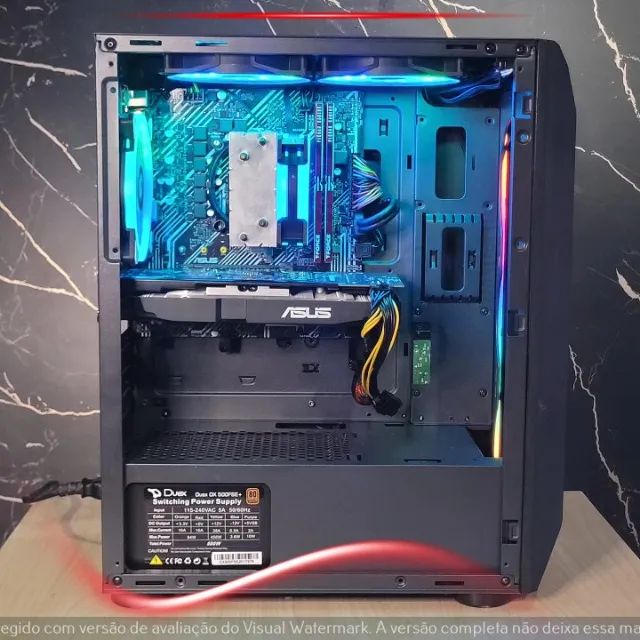 Computador i5 10400, RX 580 8GB, 16GB RAM, SSD 240GB, HD 1TB, Gabinete Cougar - Foto 3