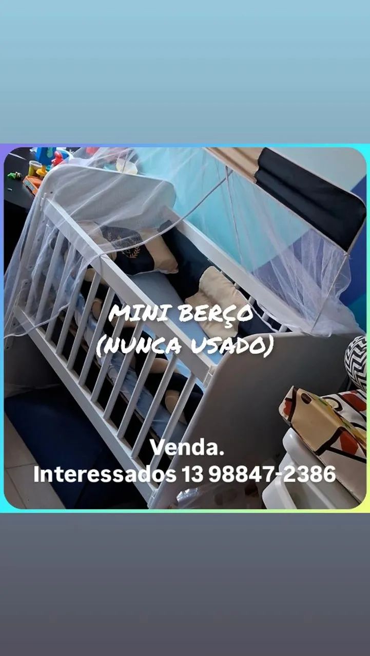 Berço americano NUNCA USADO 