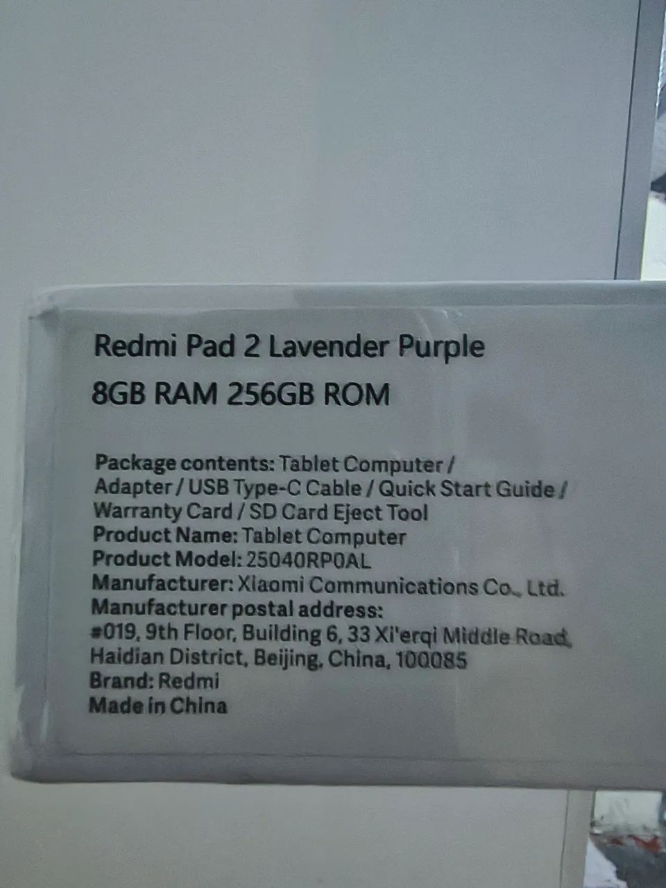 Tablet Xiaomi Redmi Pad 2 - Foto 2