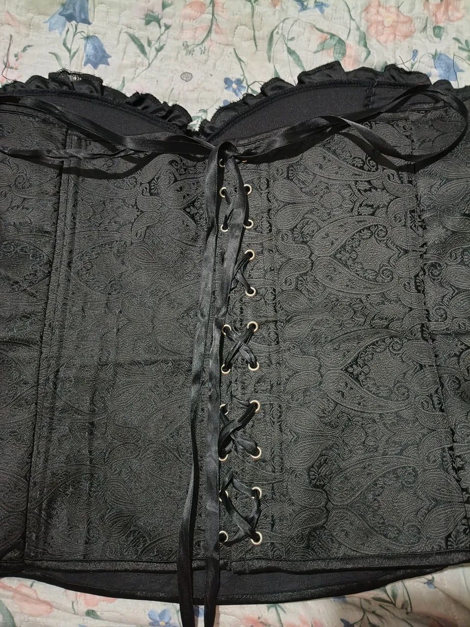 Espartilho preto G/GG - Foto 3