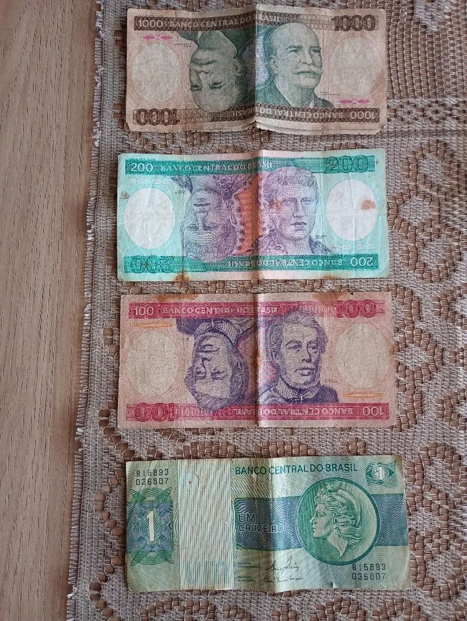 Cédulas Nacionais antigas  - Foto 2