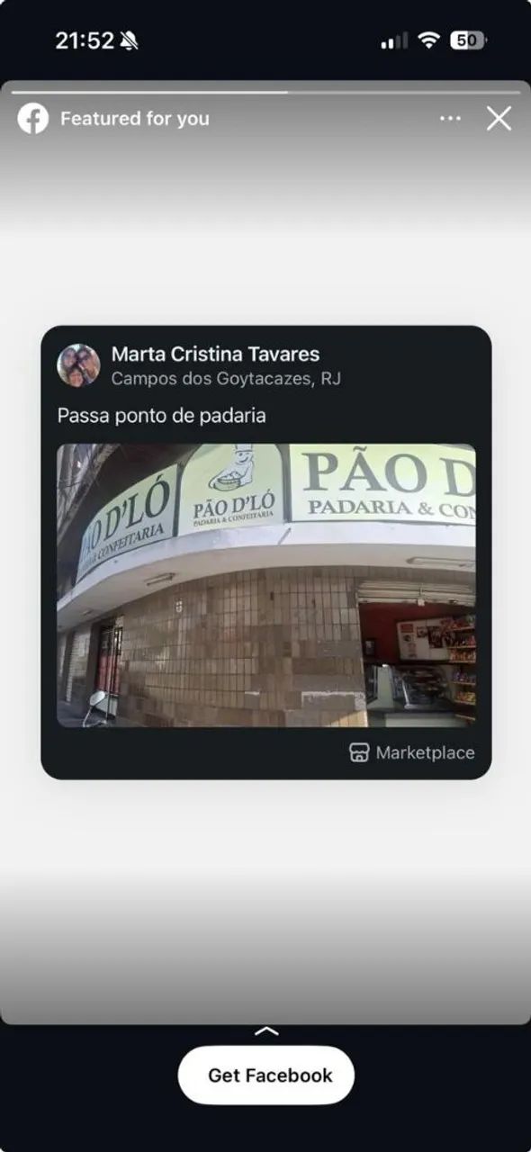 Padaria pão de ló 