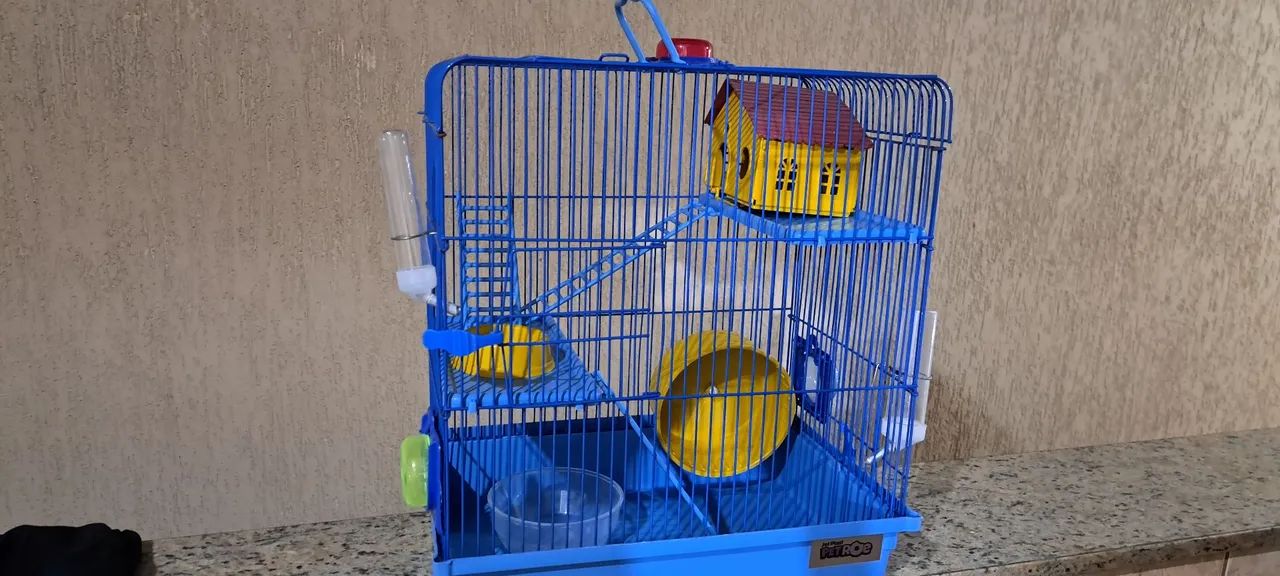 Aceito propostas!!! Gaiola pra hamster 3 andares 