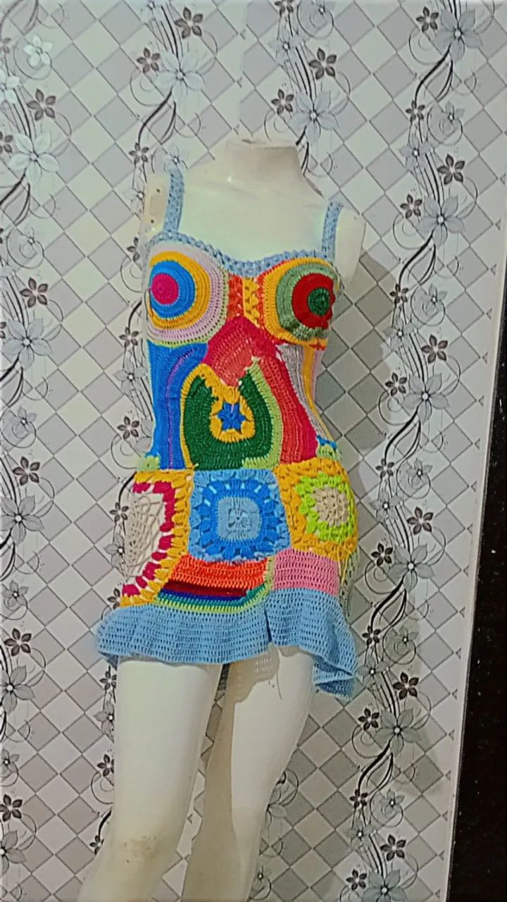 Roupa em crochê  - Foto 4