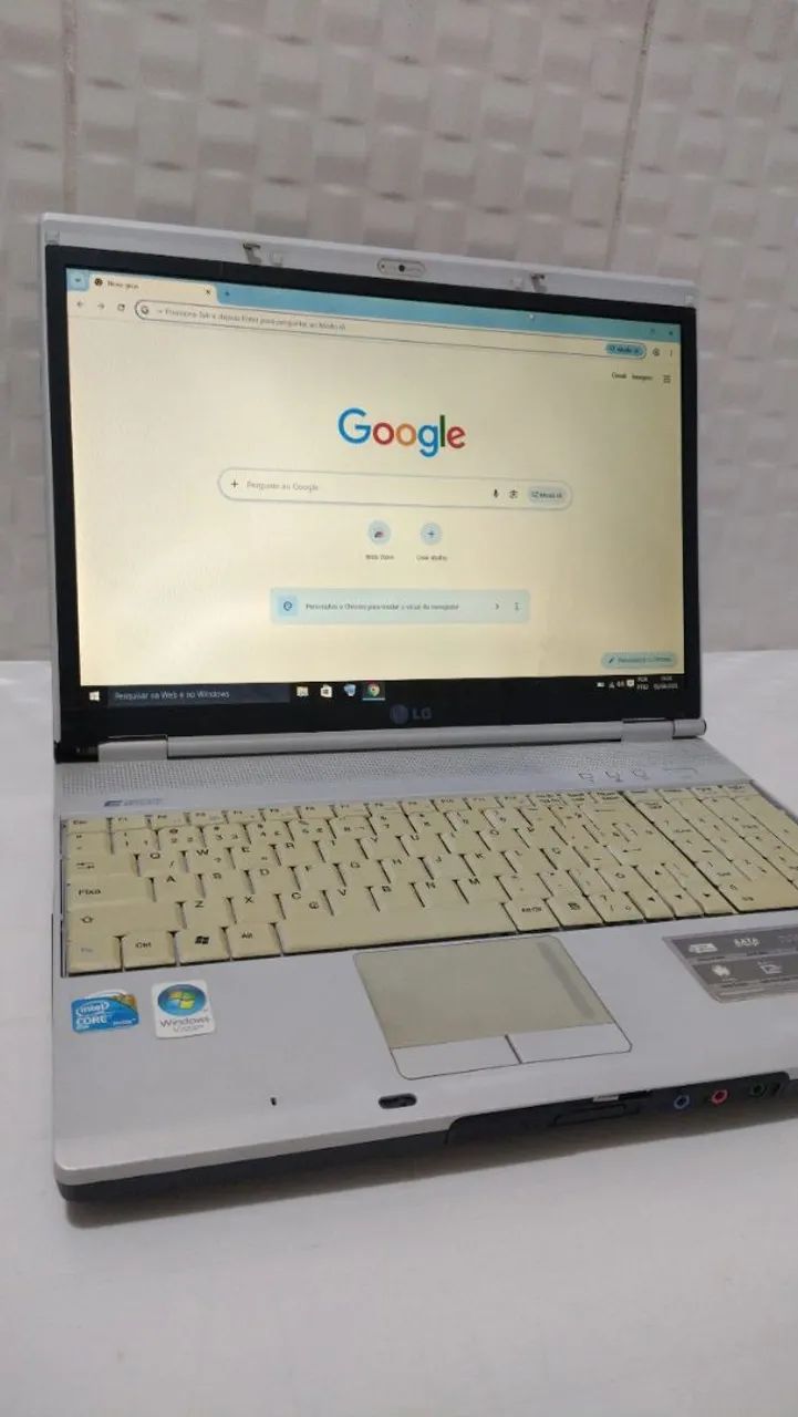 Notebook LG Core 2Duo Windows 10Pro Ativado 2G Telão 16" TOP - Foto 2