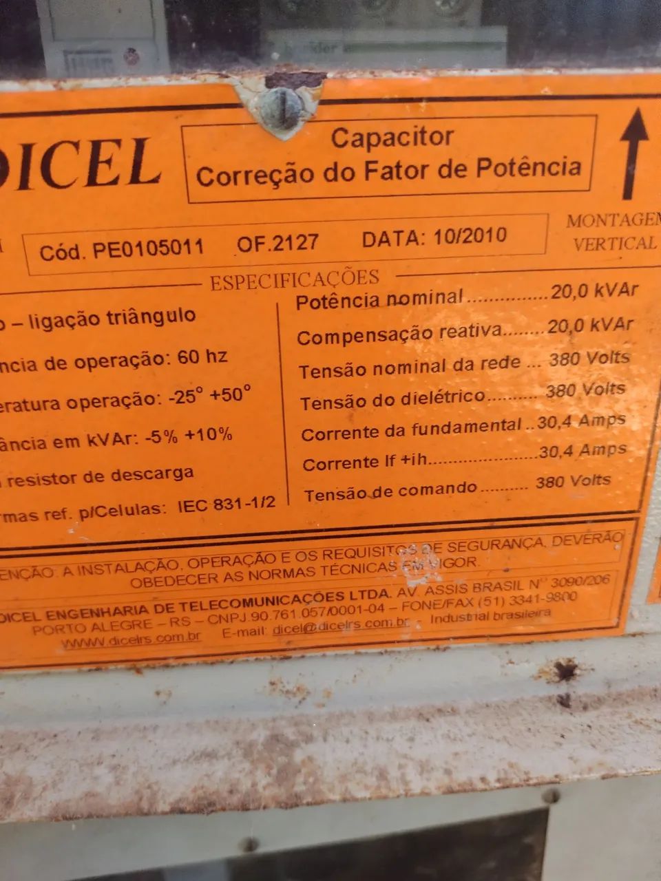 Banco de capacitor 