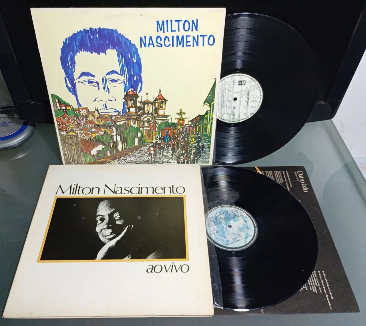 4 LPs MILTON NASCIMENTO Discos De Vinil  - Foto 3