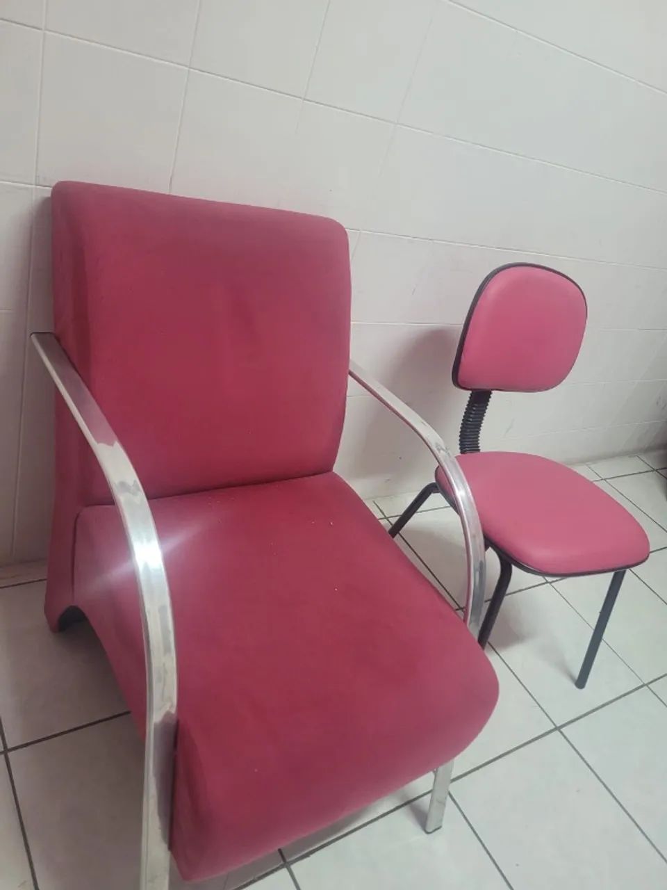 Poltronas de recepção para salão, clínica ou estética - Foto 3