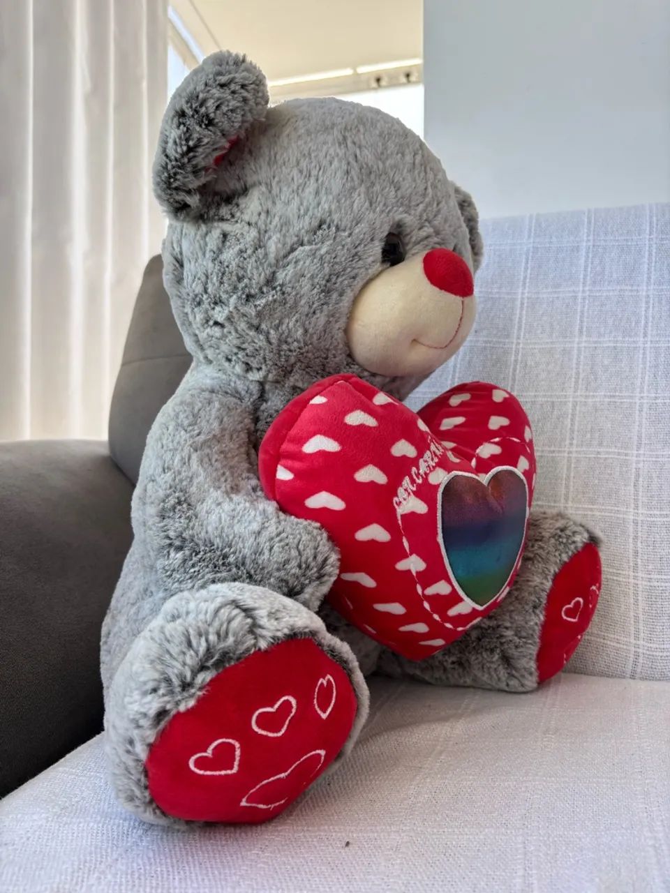 Urso de Pelúcia com Coração  - Foto 3