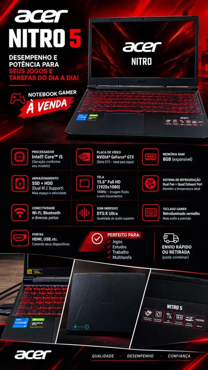 Acer Nitro 5 - Foto 2