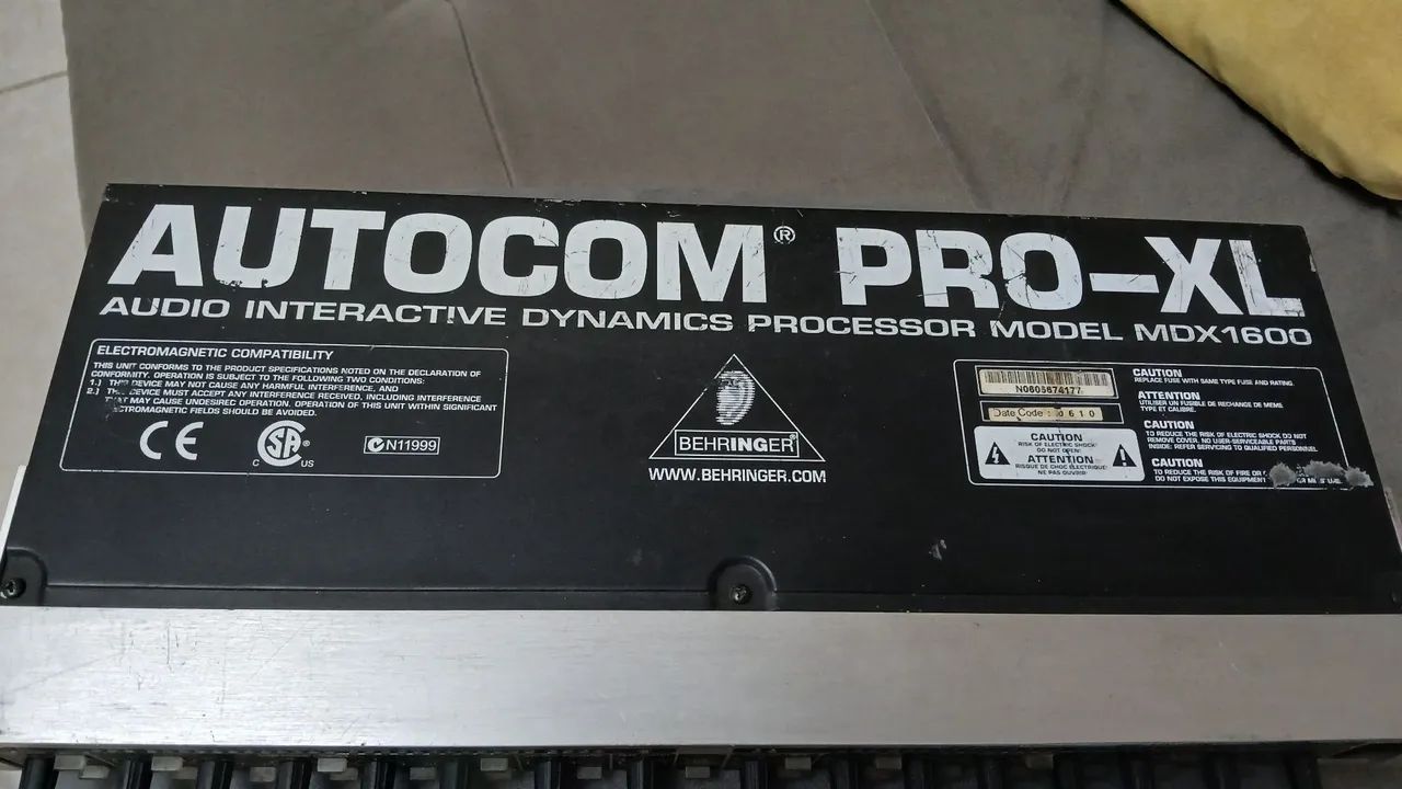 PROCESSADOR BEHRINGER - Foto 2