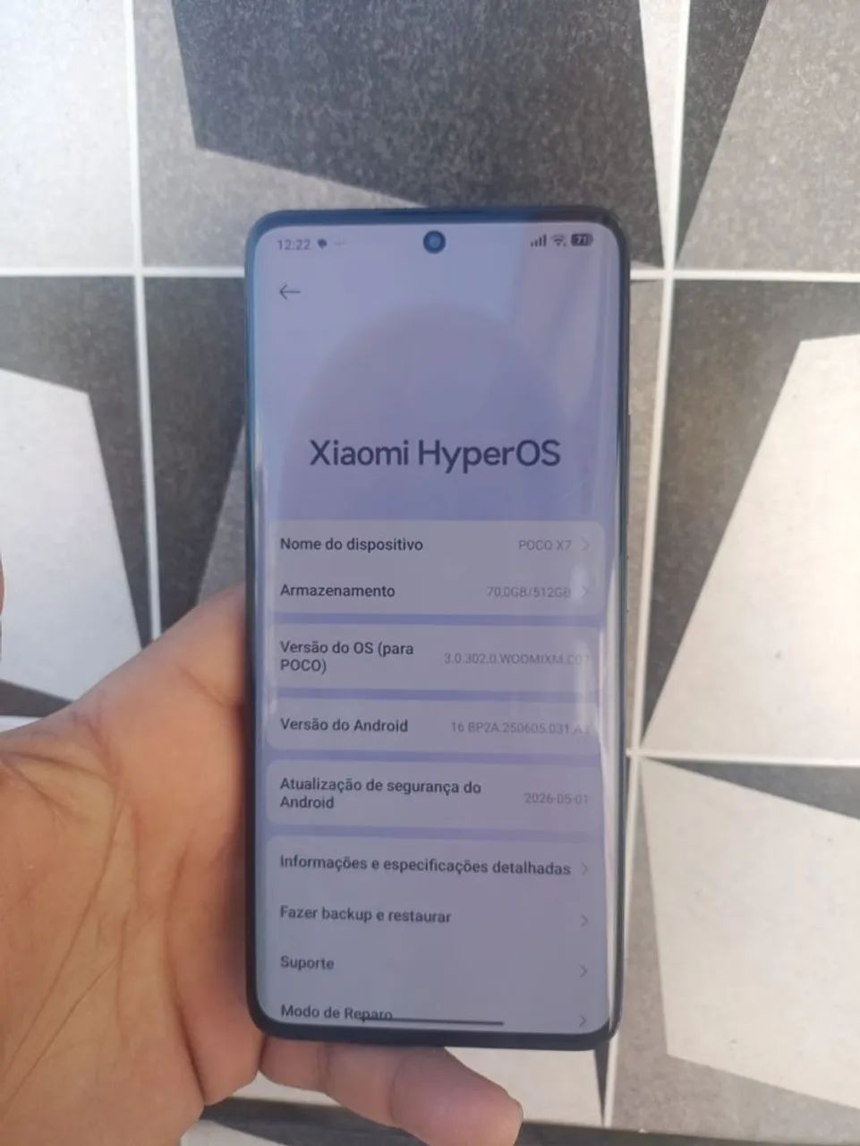 ? POCO X7 - 512 GB | 18 GB de RAM* | Estado Impecável - Foto 3