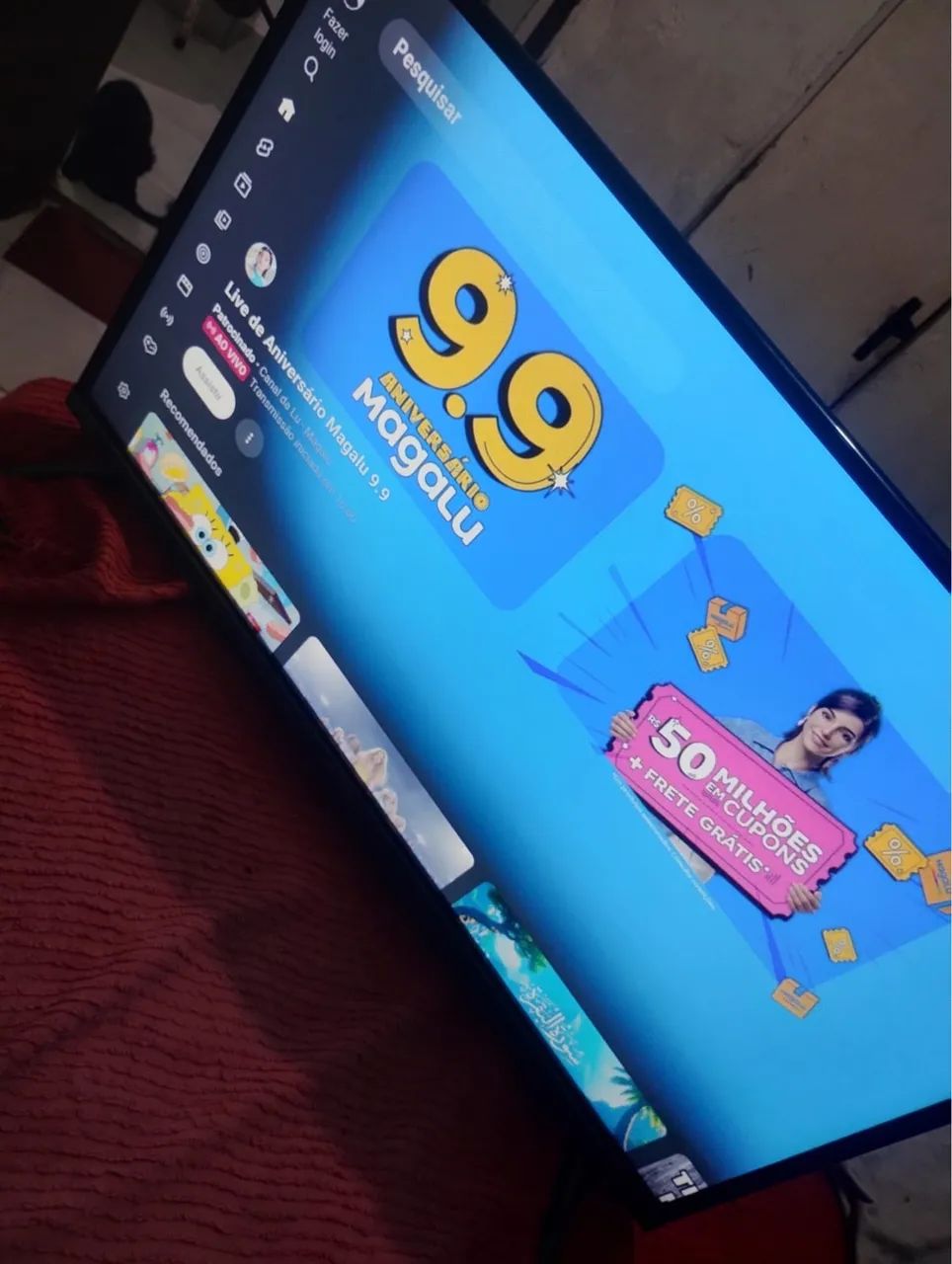 Tv smart Britânia roku 32 polegadas - Foto 4