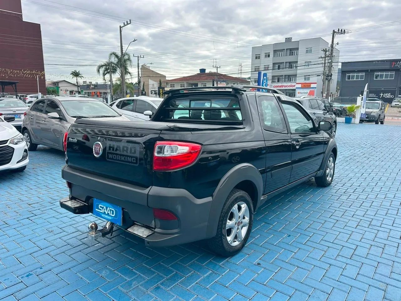 Fiat Strada Working Hard 1.4 Fire Flex 8V CD 2018 - Foto 4