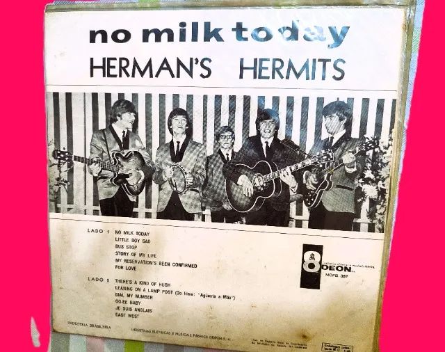LP VINIL " HERMAN"S  HERMITS " - No  Milk Today - ODEON  -  1967 - Otimo  - Foto 4