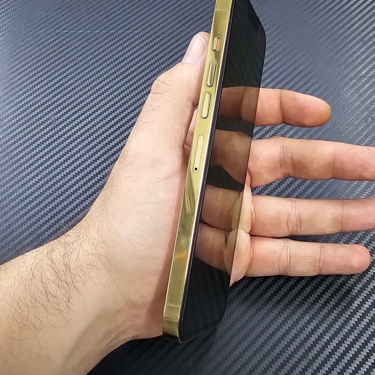 iPhone 13 Pro Max 256GB - dourado Novíssimo - Foto 5