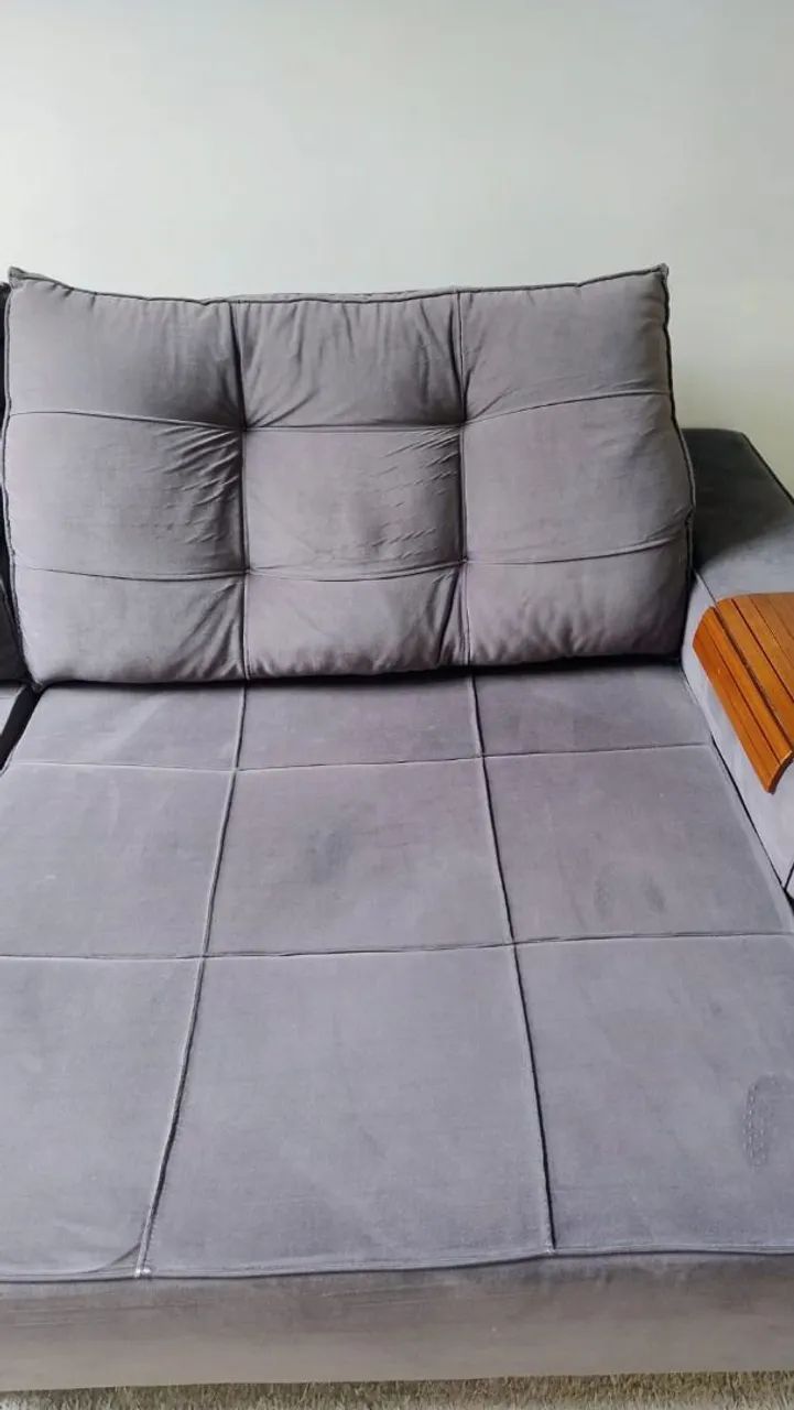 Sofá 4 lugares - Retrátil e reclinável  - Foto 3
