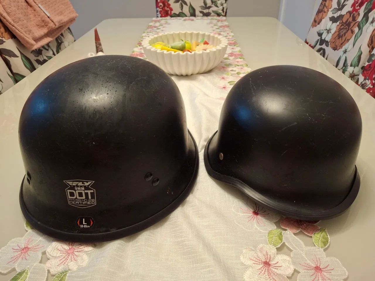 Capacete custom FLY 9MM DOT