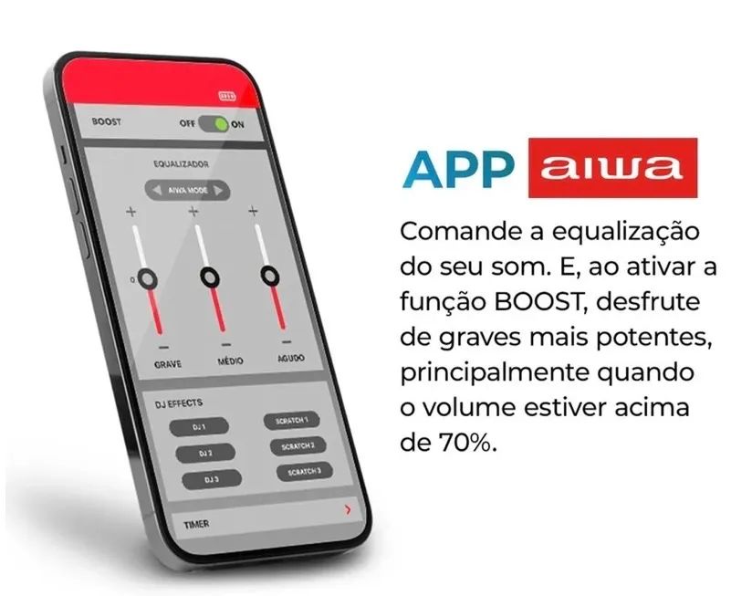 Vendo caixa de som AIWA - Foto 2