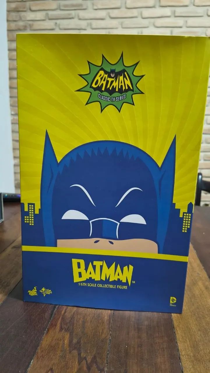 Boneco hot toys Batman e Robin 1/6