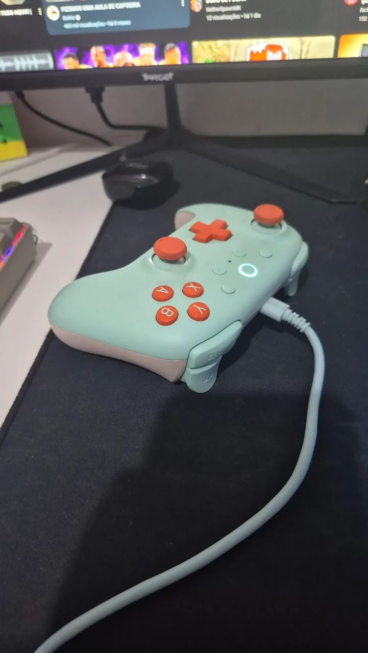 Controle 8BITDO wirred(so funciona no cabo) - Foto 2