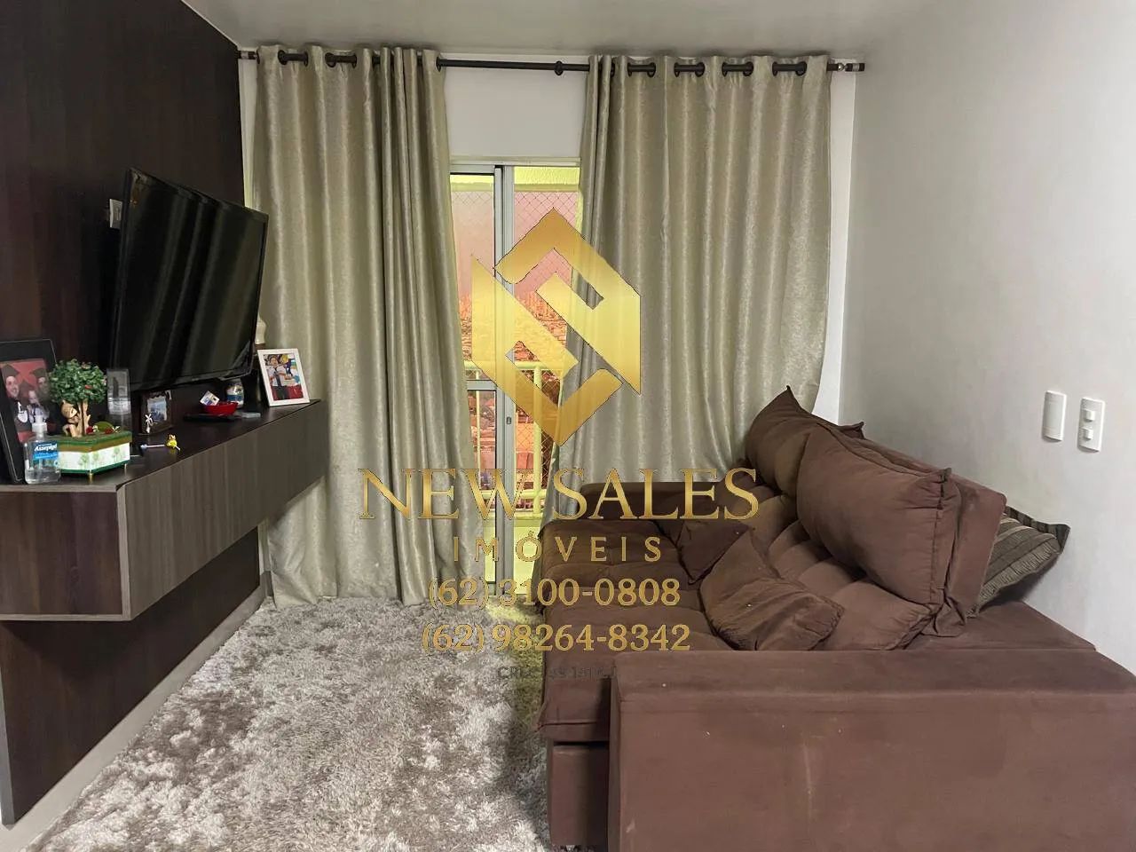 Apartamento de 3 Quartos sendo 1 Suíte - Salas amplas e Varanda - Foto 2