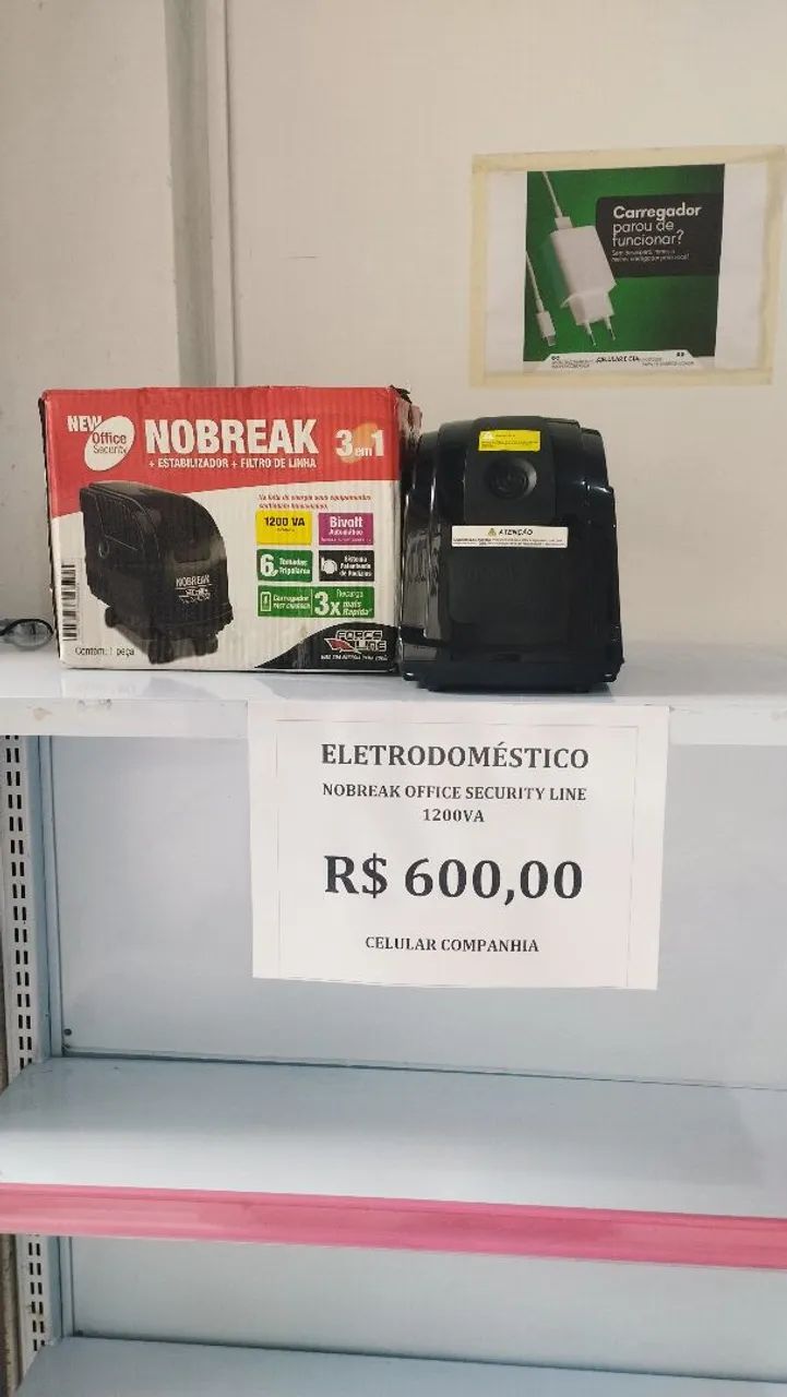 NOBREAK OFFICE SECURITY LINE 1200VA BIVOLT 6 TOMADAS - Foto 4