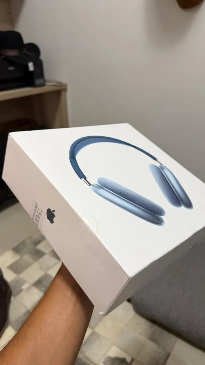 Airpods Max Apple Original Sky Blue A2096 - Fones de Ouvido