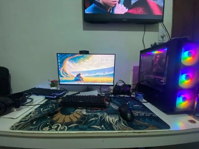 PC GAMER COMPLETO RODA TUDO - Foto 4