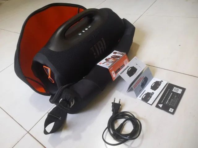 JBL BOOMBOX 4 NOVA ACOMPANHA A CASE 