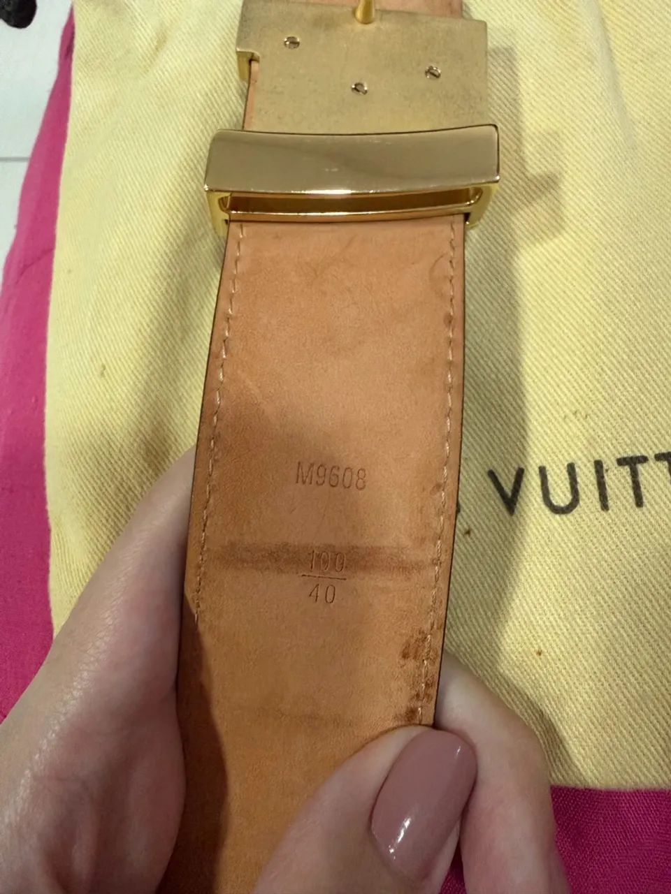 Cinto Louis Vuitton original - Foto 2