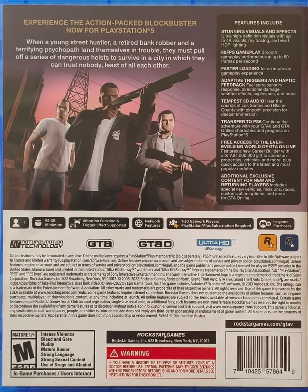GTA V (PS5) - Foto 2