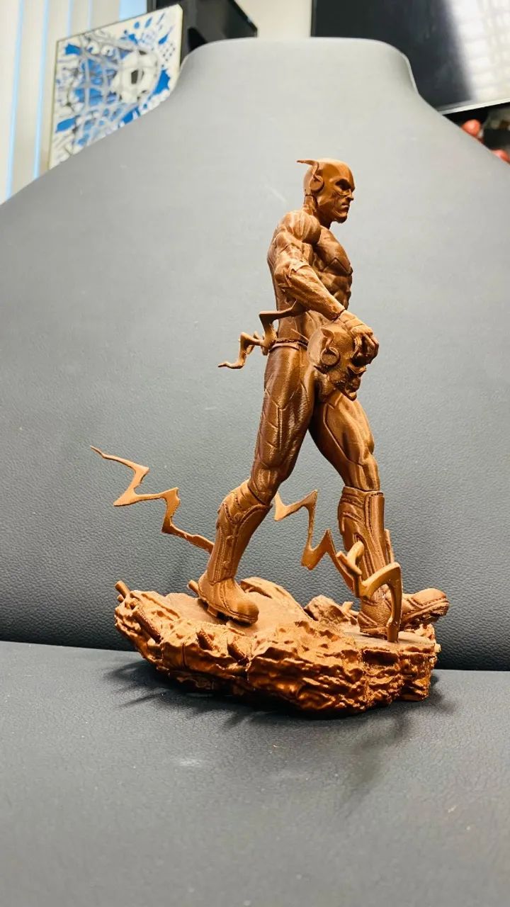ACTION FIGURE 3D PRINT FLASH / GAVIÃO NEGRO - Foto 4